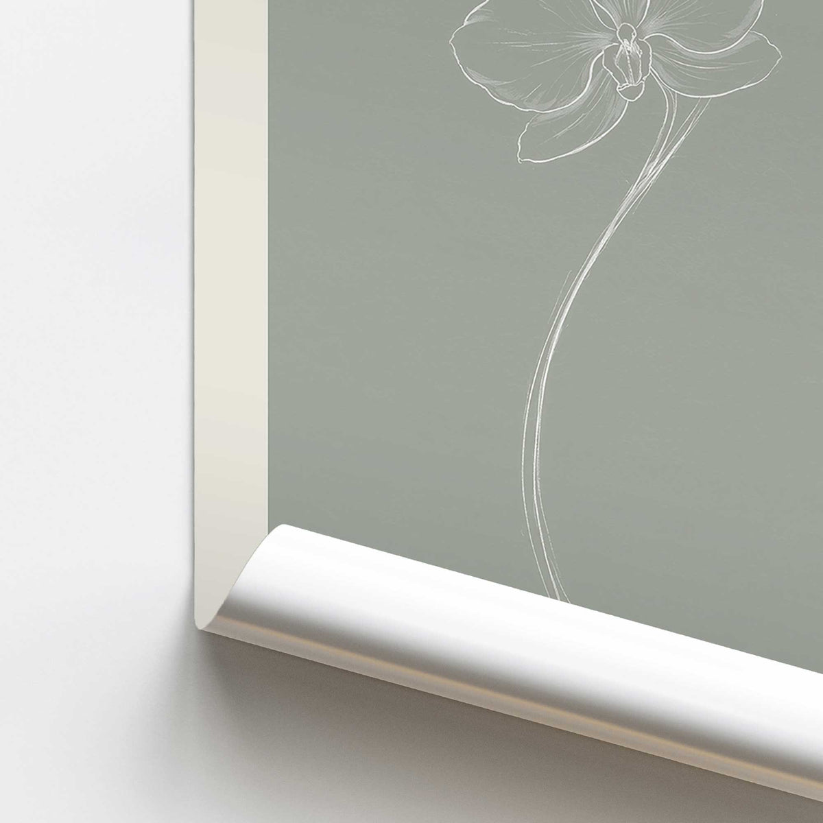 Orchids in Hush Print
