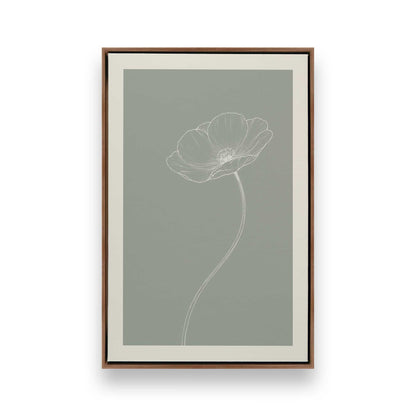 [Color:Walnut], Picture of art in a Walnut frame
