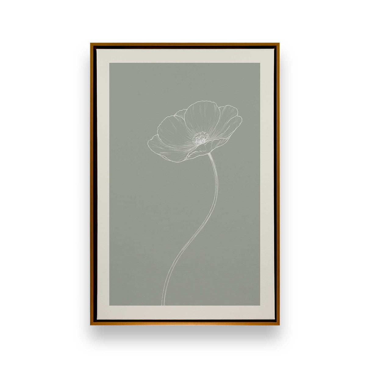 [Color:Polished Gold], Picture of art in a Polished Gold frame