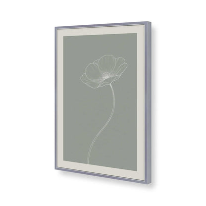 [Color:Polished Chrome], Picture of art in a Polished Chrome frame of the corner