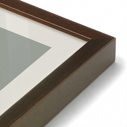 [Color:Belvinder Brown], Picture of art in a Polished Chrome frame at an angle