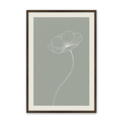 [Color:Belvinder Brown], Picture of art in a Polished Chrome frame