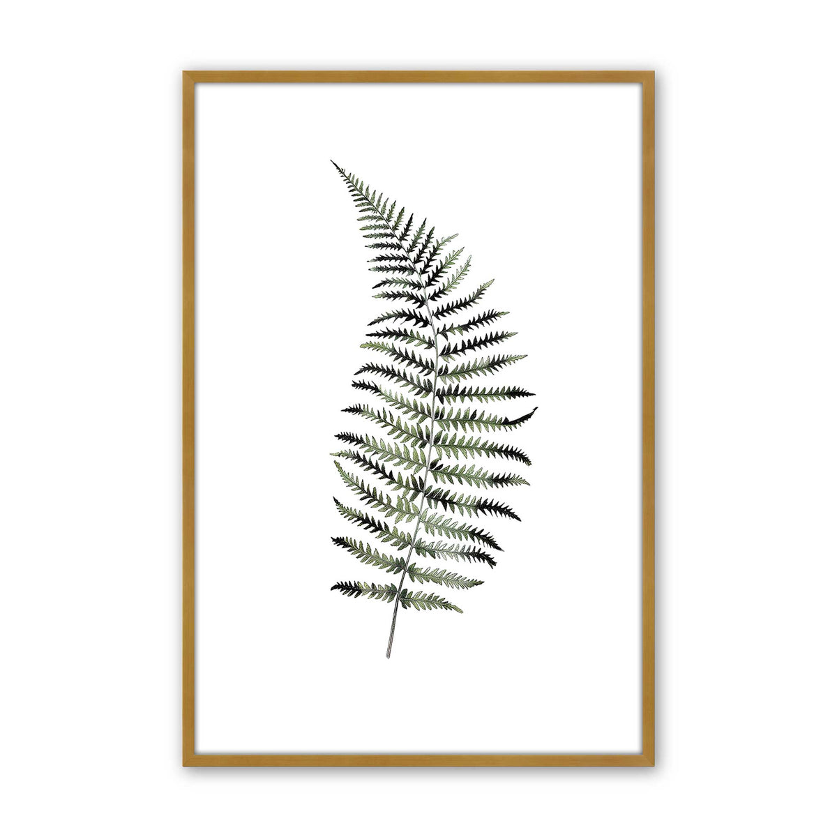 [Color:Polished Gold], Picture of art in a Polished Chrome frame