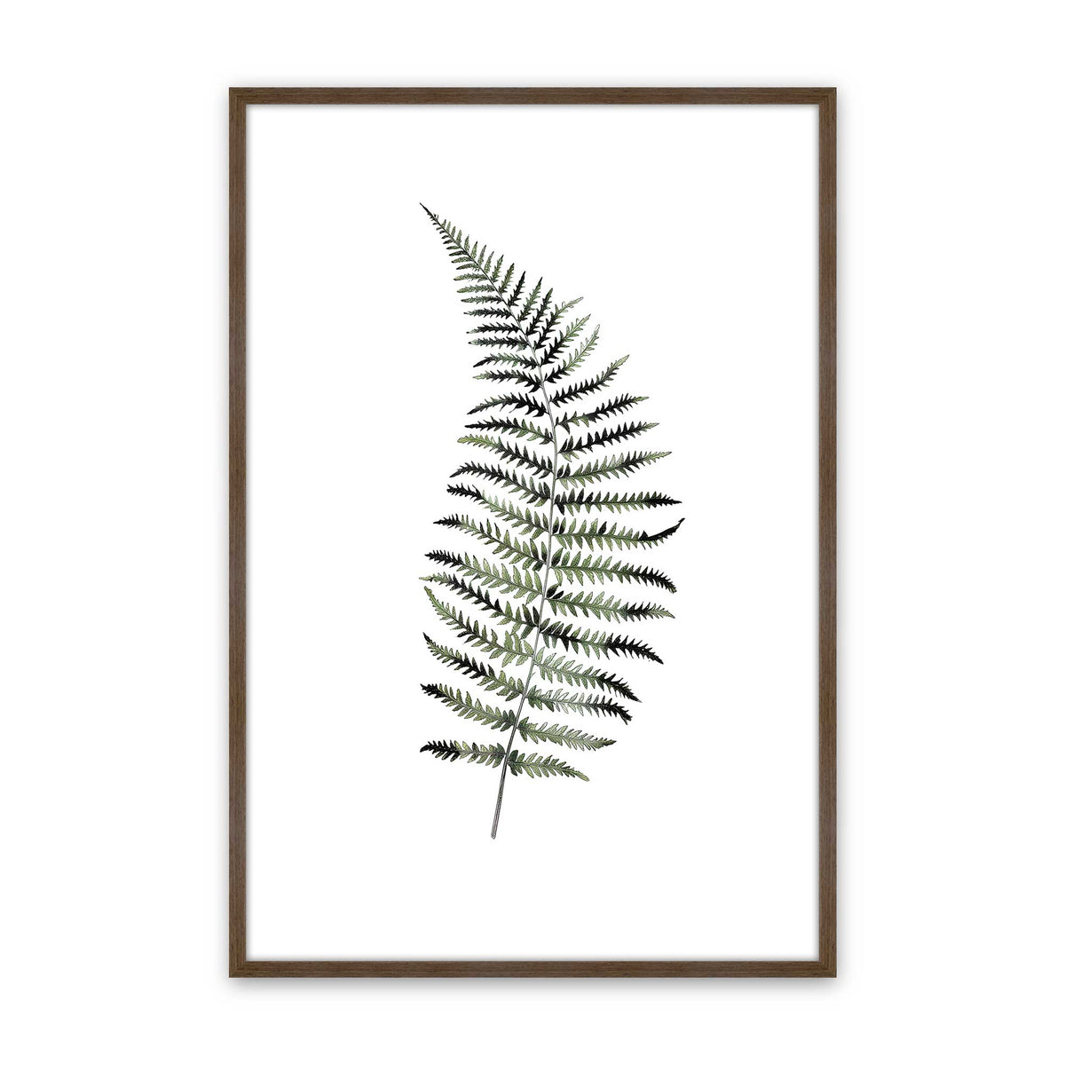 [Color:Walnut], Picture of art in a Polished Chrome frame