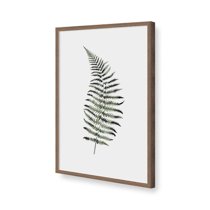 [Color:Walnut], Picture of art in a Polished Chrome frame of the corner