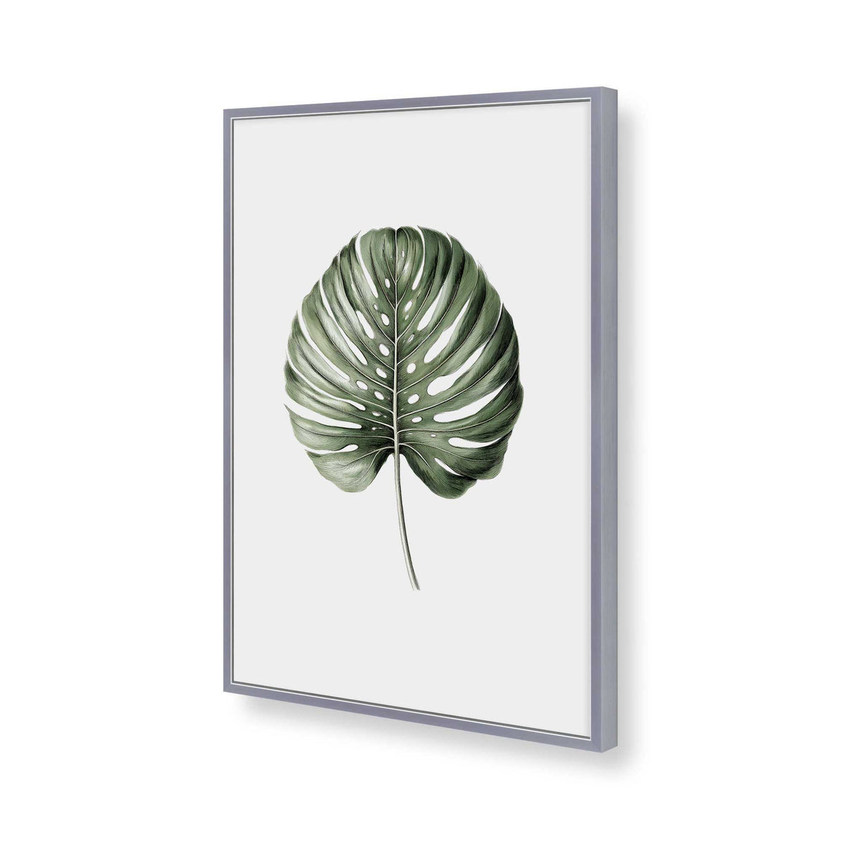 [Color:Polished Chrome], Picture of art in a Polished Chrome frame of the corner