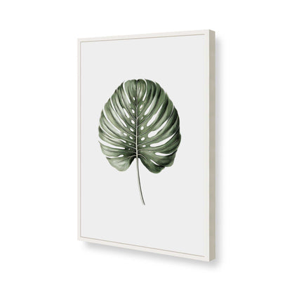 [Color:Opaque White], Picture of art in a Polished Chrome frame of the corner