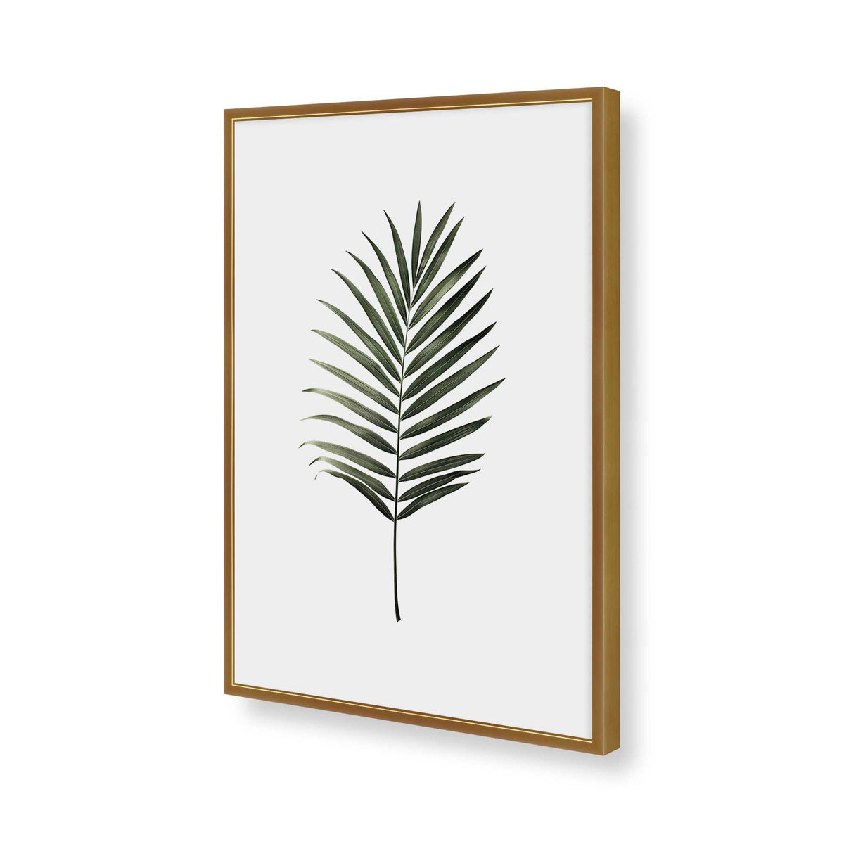 [Color:Polished Gold], Picture of art in a Polished Chrome frame of the corner