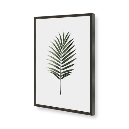 [Color:Satin Black], Picture of art in a Polished Chrome frame of the corner