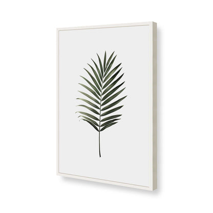 [Color:Opaque White], Picture of art in a Polished Chrome frame of the corner