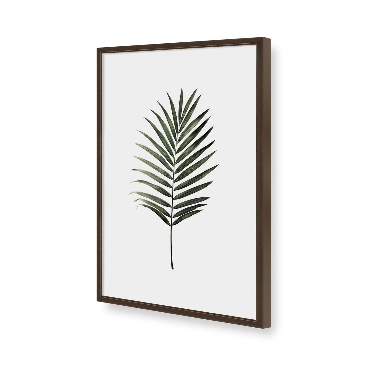 [Color:Belvinder Brown], Picture of art in a Polished Chrome frame of the corner