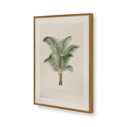 [Color:Polished Gold], Picture of art in a Polished Chrome frame of the corner
