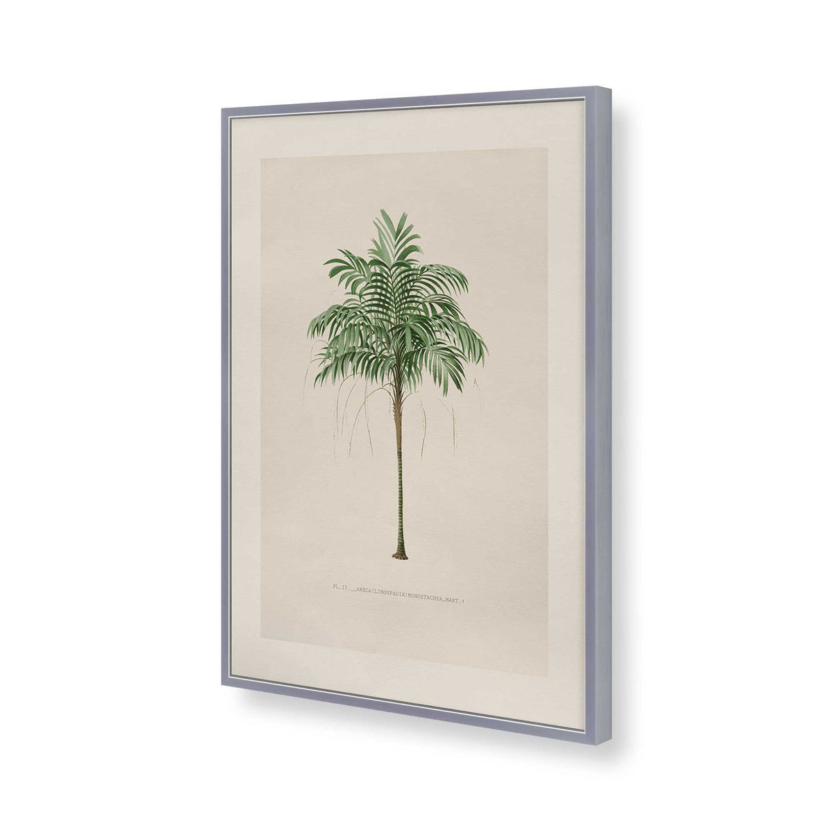 [Color:Polished Chrome], Picture of art in a Polished Chrome frame of the corner