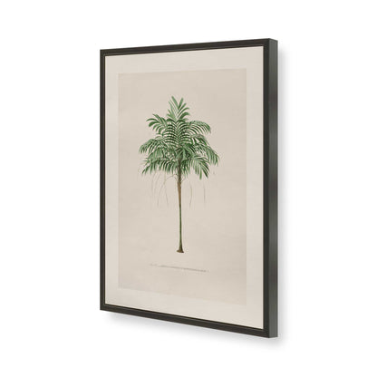 [Color:Satin Black], Picture of art in a Polished Chrome frame of the corner