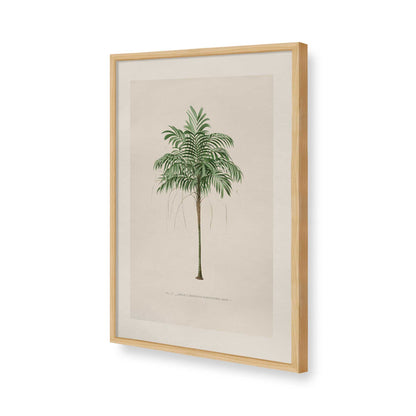 [Color:American Maple], Picture of art in a Polished Chrome frame of the corner