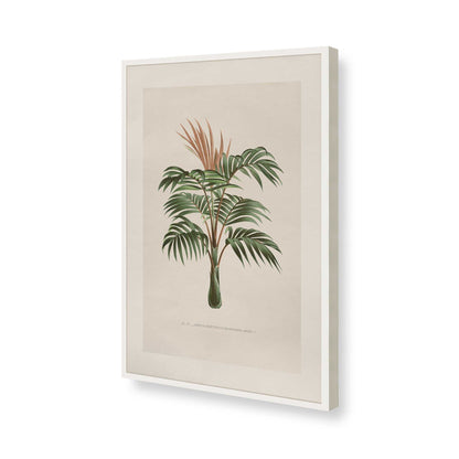 [Color:Opaque White], Picture of art in a Polished Chrome frame of the corner
