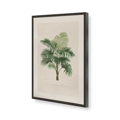 [Color:Satin Black], Picture of art in a Polished Chrome frame of the corner