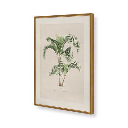 [Color:Polished Gold], Picture of art in a Polished Chrome frame of the corner