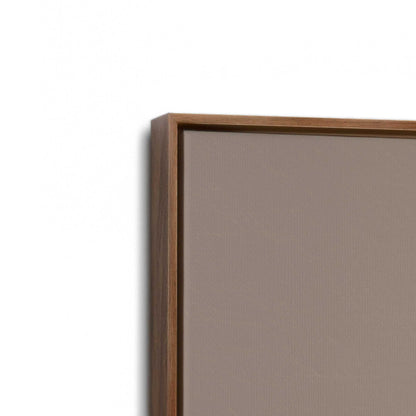 [Color:Walnut], Picture of art in a Walnut frame at an angle