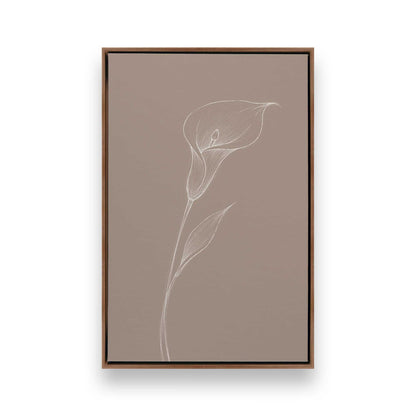 [Color:Walnut], Picture of art in a Walnut frame