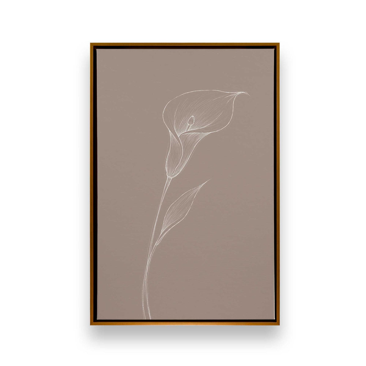 [Color:Polished Gold], Picture of art in a Polished Gold frame