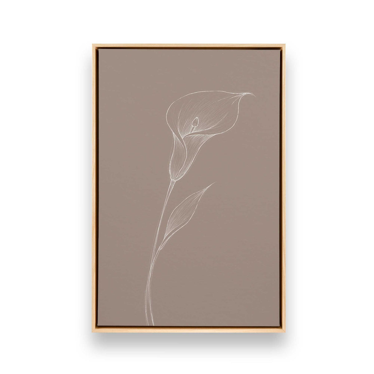 [Color:American Maple], Picture of art in a American Maple frame
