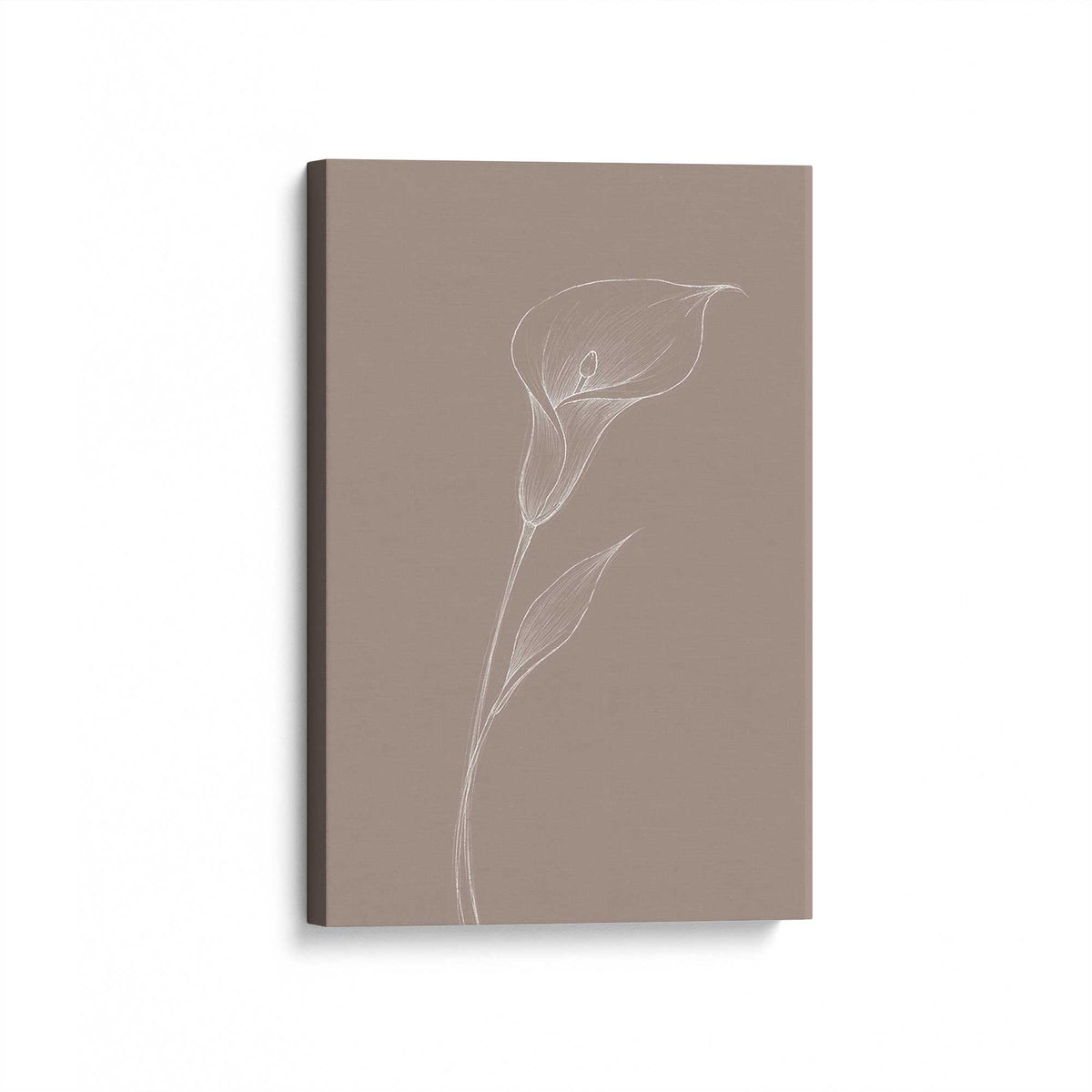 [Color:Stretched Canvas], Picture of art at an angle