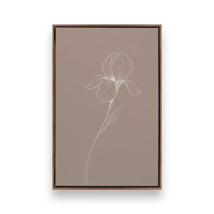 [Color:Walnut], Picture of art in a Walnut frame