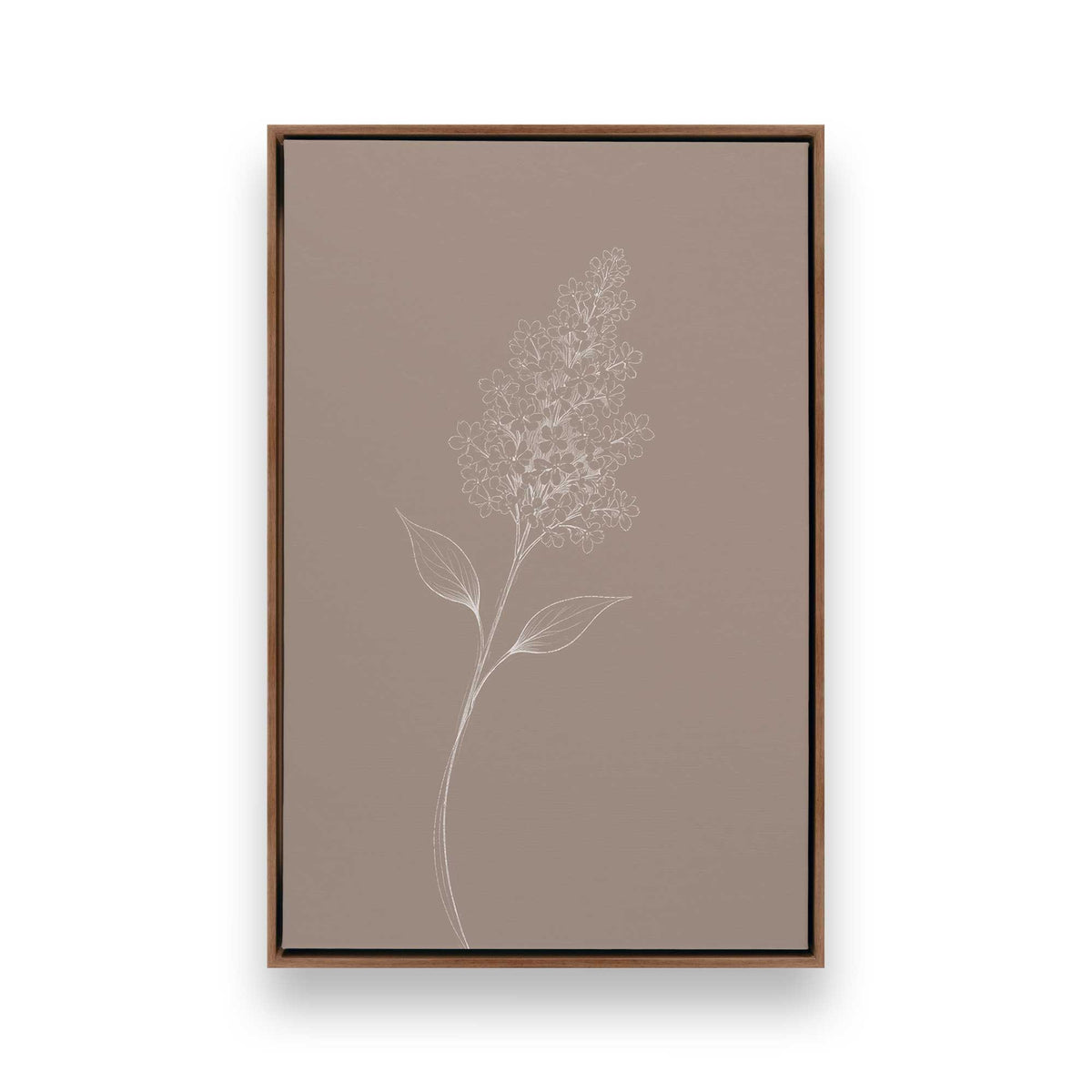[Color:Walnut], Picture of art in a Walnut frame