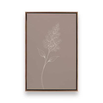 [Color:Walnut], Picture of art in a Walnut frame
