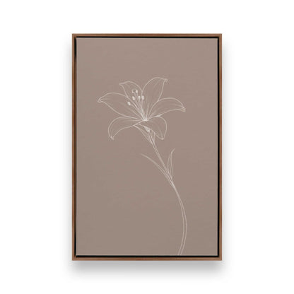 [Color:Walnut], Picture of art in a Walnut frame
