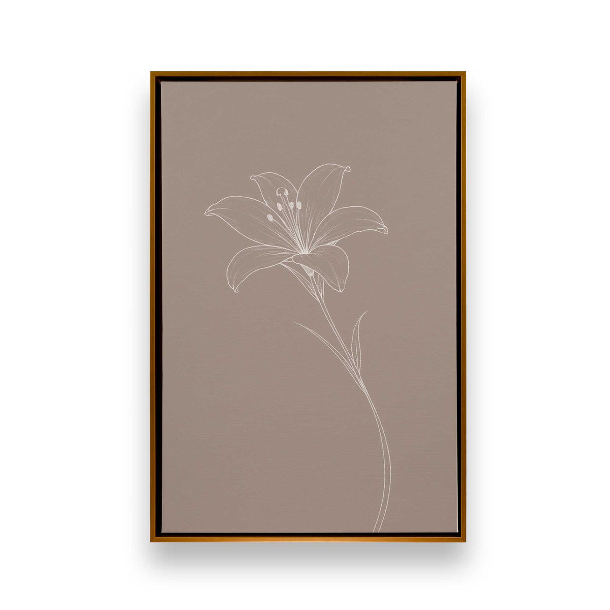 [Color:Polished Gold], Picture of art in a Polished Gold frame