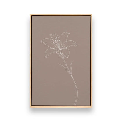 [Color:American Maple], Picture of art in a American Maple frame