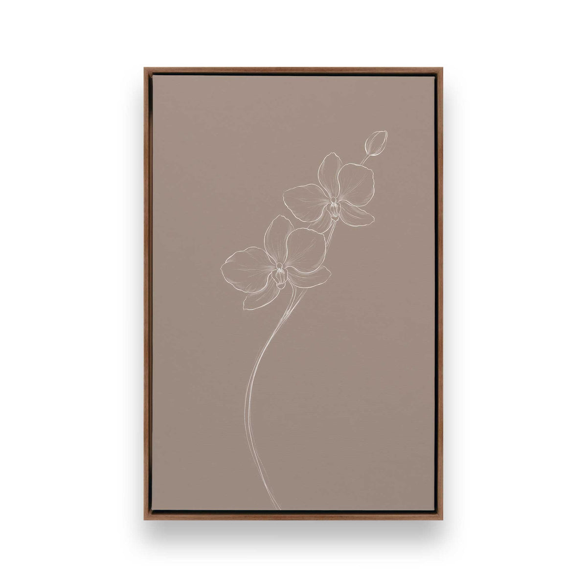 [Color:Walnut], Picture of art in a Walnut frame
