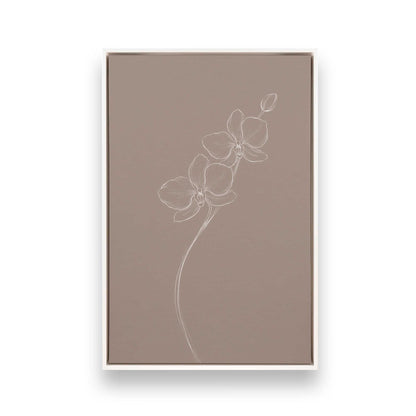 [Color:Opaque White], Picture of art in a White frame