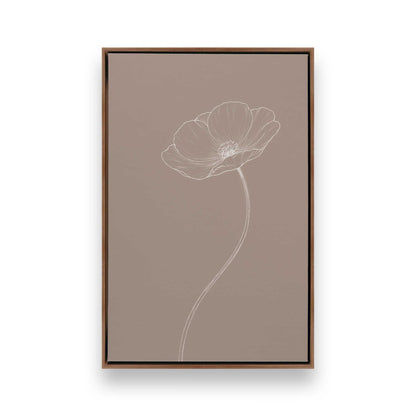[Color:Walnut], Picture of art in a Walnut frame