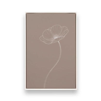 [Color:Opaque White], Picture of art in a White frame