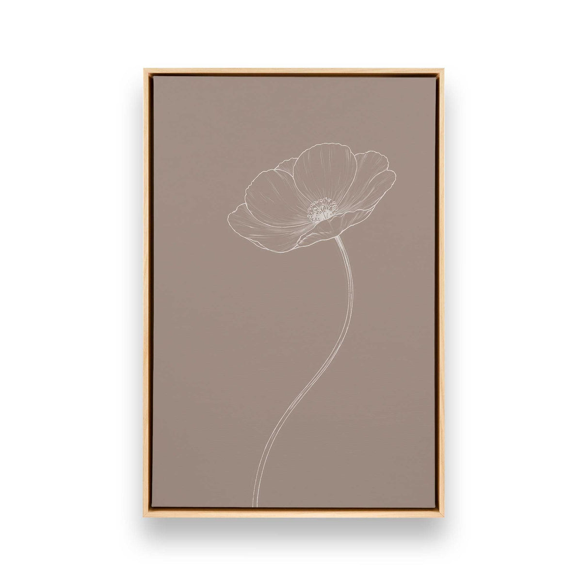 [Color:American Maple], Picture of art in a American Maple frame