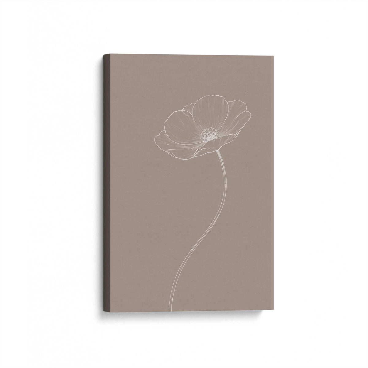 [Color:Stretched Canvas], Picture of art at an angle