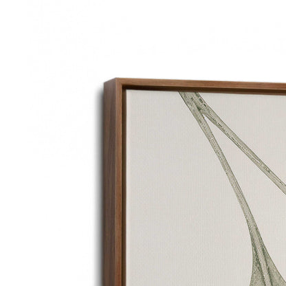 [Color:Walnut], Picture of art in a Walnut frame at an angle