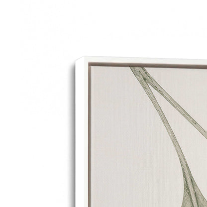 [Color:Opaque White], Picture of art in a White frame at an angle