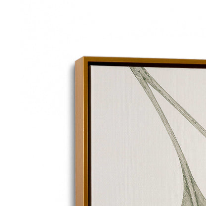 [Color:Polished Gold], Picture of art in a Polished Gold frame at an angle