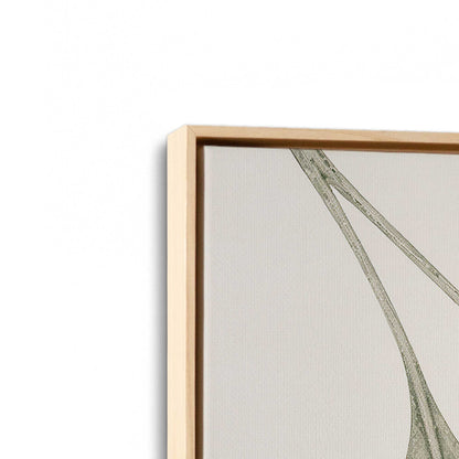 [Color:American Maple], Picture of art in a American Maple frame at an angle