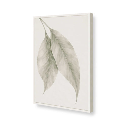 [Color:Opaque White], Picture of art in a Polished Chrome frame of the corner