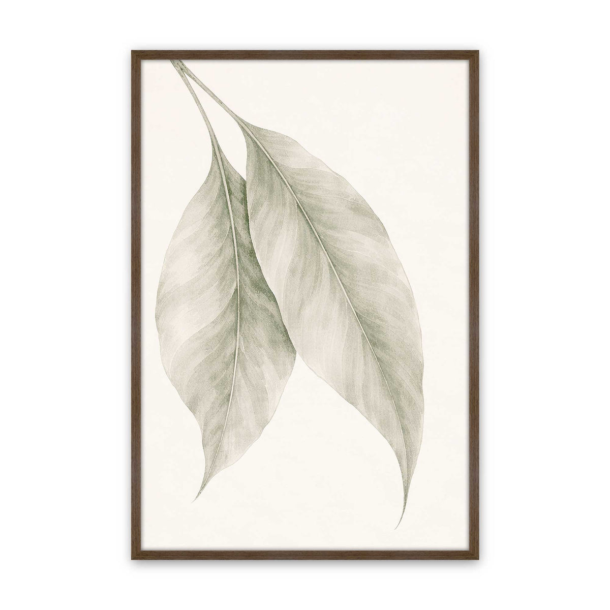 [Color:Walnut], Picture of art in a Polished Chrome frame