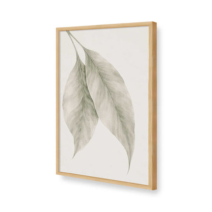 [Color:American Maple], Picture of art in a Polished Chrome frame of the corner