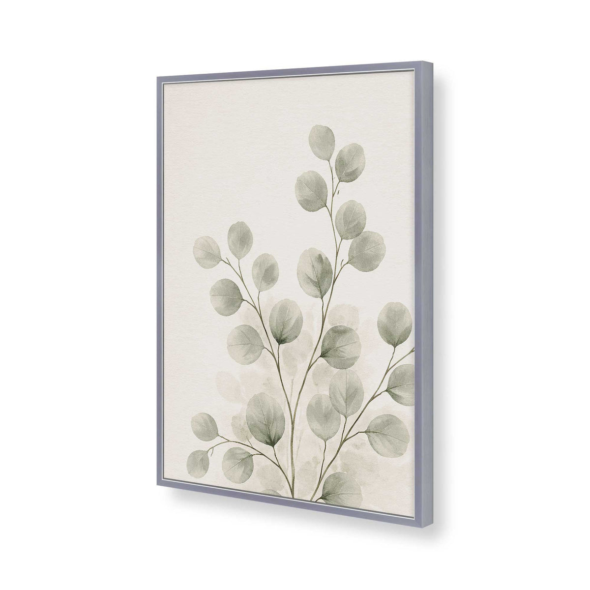 [Color:Polished Chrome], Picture of art in a Polished Chrome frame of the corner