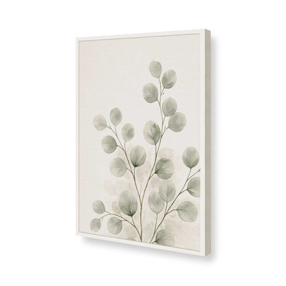 [Color:Opaque White], Picture of art in a Polished Chrome frame of the corner