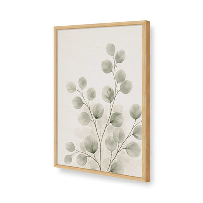[Color:American Maple], Picture of art in a Polished Chrome frame of the corner
