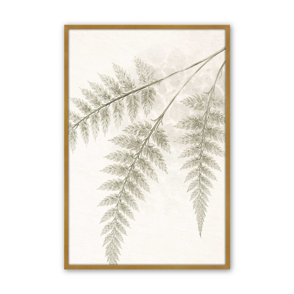 [Color:Polished Gold], Picture of art in a Polished Chrome frame